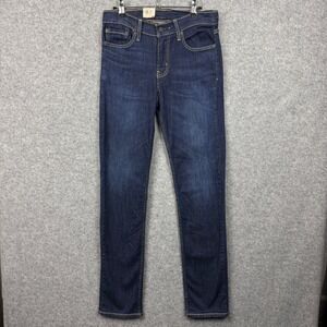 Levis 511 Slim Fit Jeans Mens 28x34 Dark Wash Indigo Stretch Denim NWT